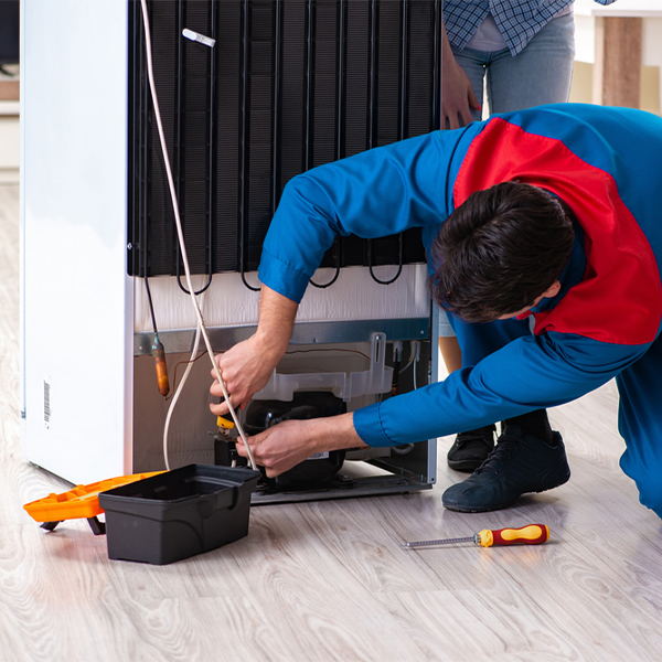 how much do you charge for refrigerator repair services in Green Acres CA